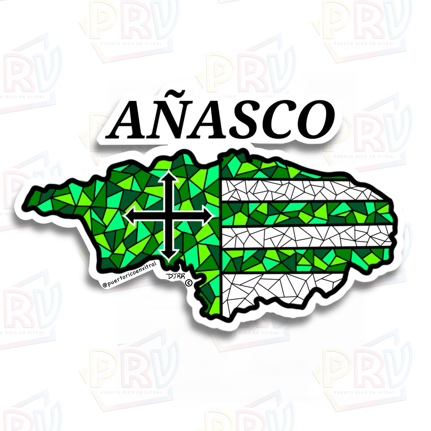 Añasco PR (Sticker)