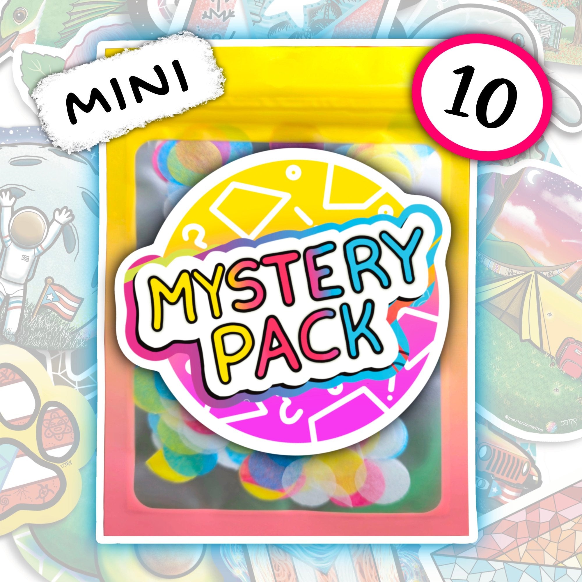 Mystery Pack (Sticker Edition) – Puerto Rico en Vitral