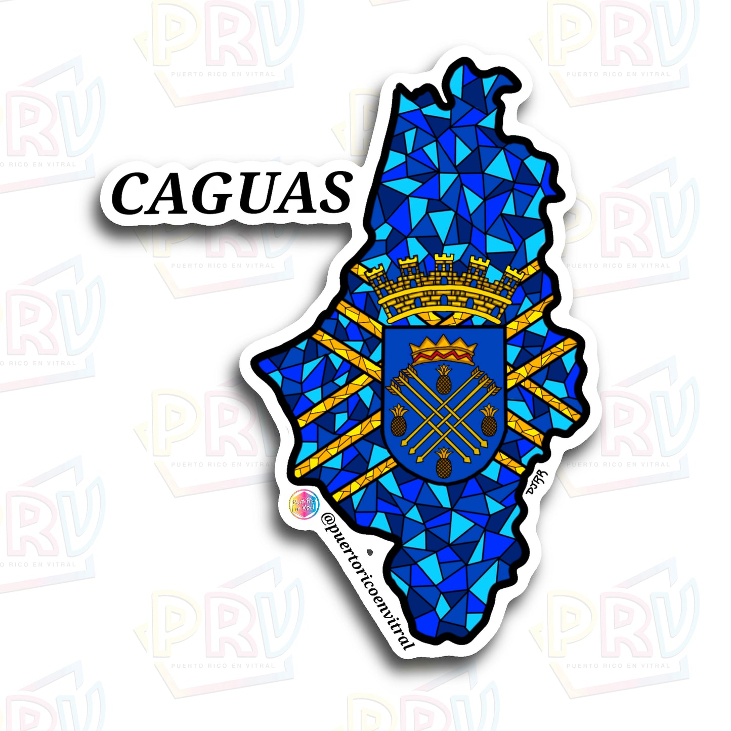 Caguas PR (Sticker)