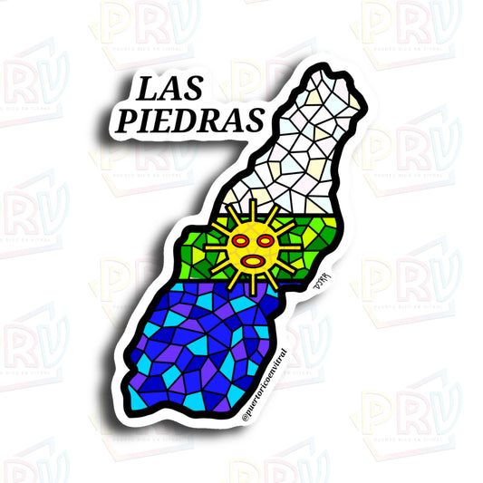 Las Piedras PR (Sticker)