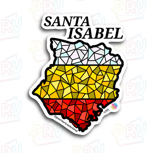 Santa Isabel PR (Sticker)