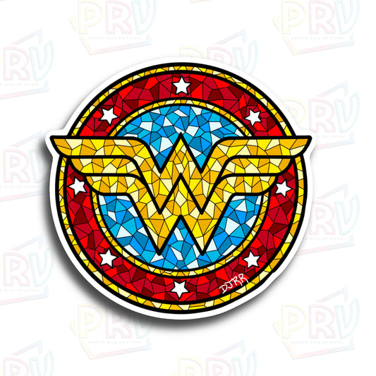 Wonder Woman Logo (Sticker)
