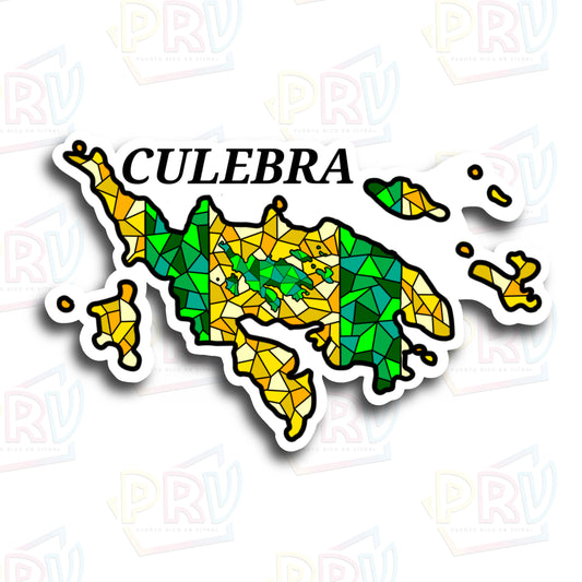 Culebra PR (Sticker)