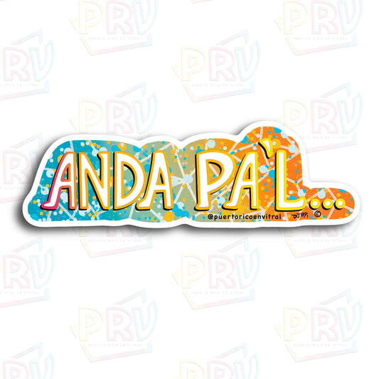 Anda Pal (Sticker)