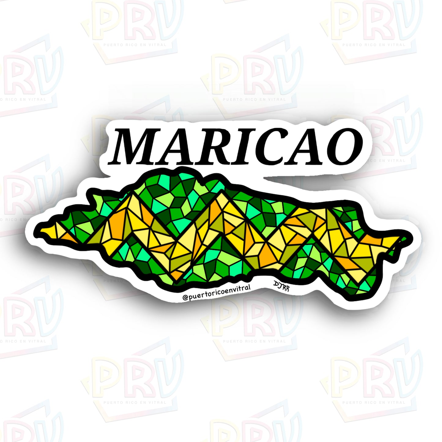 Maricao PR (Sticker)