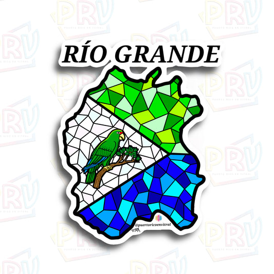 Río Grande PR (Sticker)