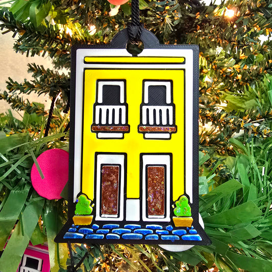 Casita SJ Amarilla (Adorno)