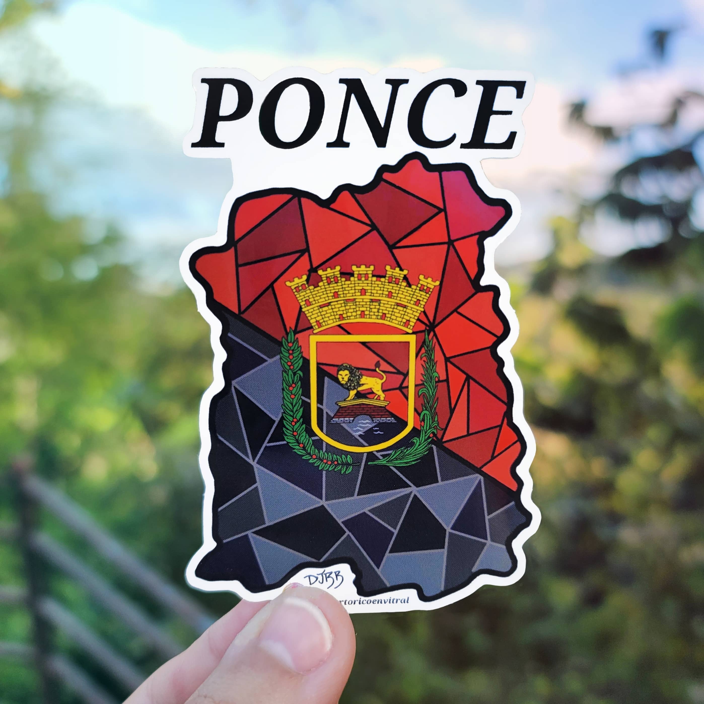 Ponce PR (Sticker)